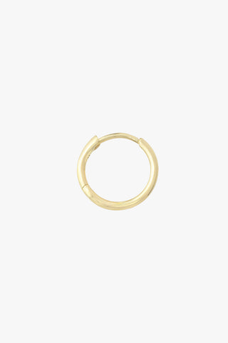 Basic wild hoop gold plated (13mm)