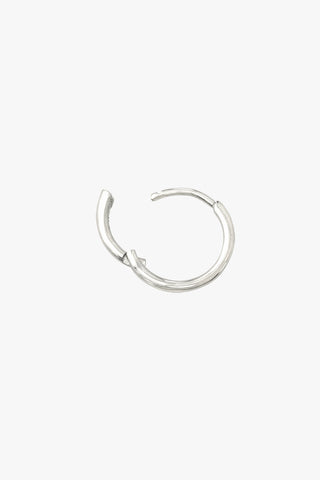 Basic wild hoop silver (13mm)