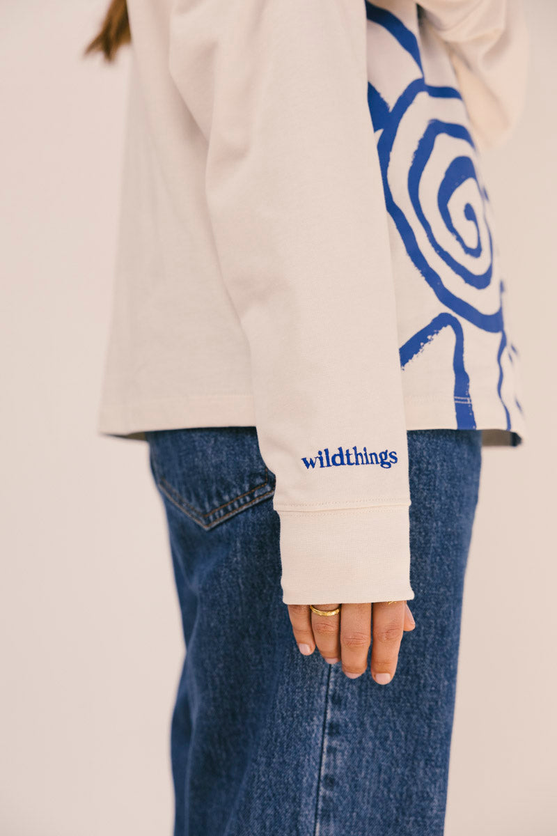 Sol Tee Long Sleeve Beige