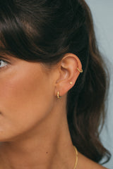 Helios stud gold plated