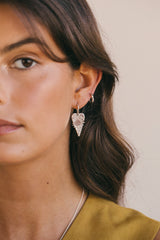 Serenity hoop earring silver 