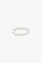 Soaring Heart Pinky Ring Silver